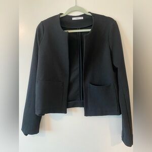 Mango Chic Black Blazer Jacket Size XS (EUR Size Small)